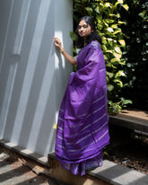 BLUSH - SILVER ZARI